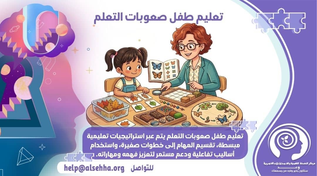 طرق تعليم طفل صعوبات التعلم القراءة والحروف في المنزل